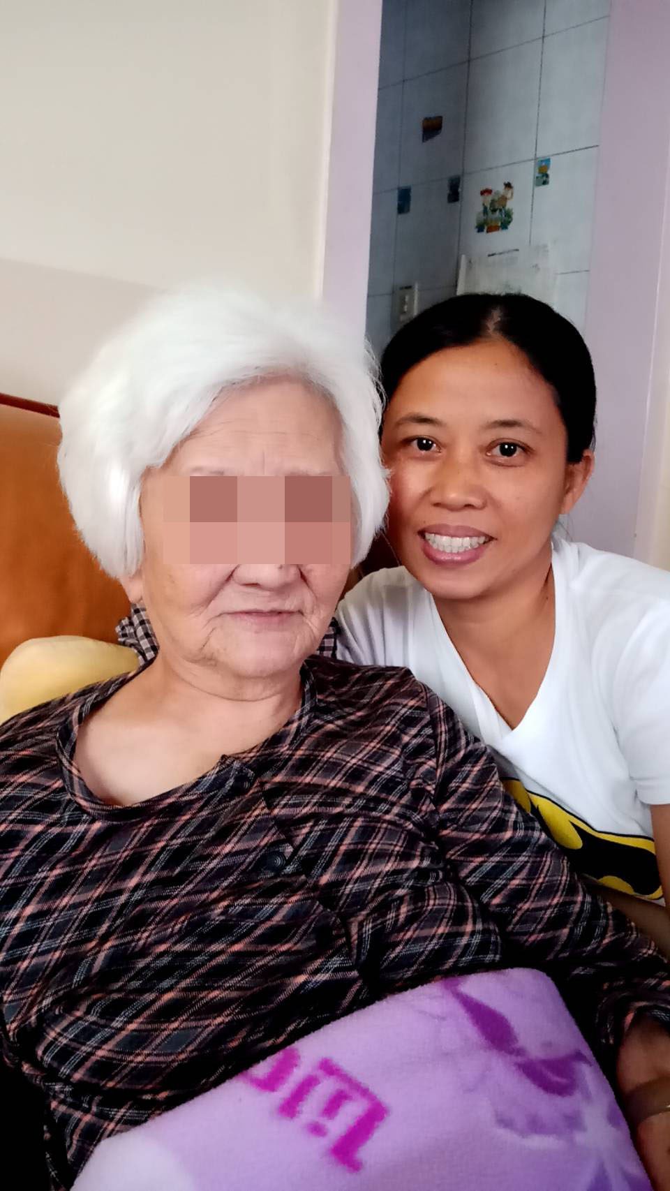 高雄楠梓呂家成功案例,外勞服務快6年了