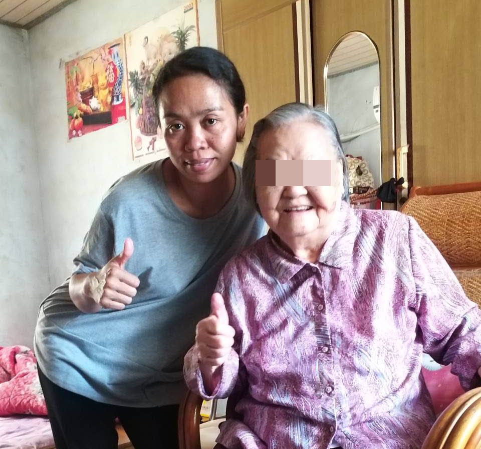 屏東鹽埔曾先生家外勞索羅雅,成功引進已服務快兩年了