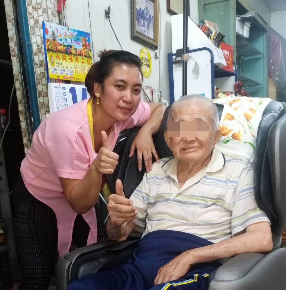 屏東九如莊爺爺已聘請5年多,外勞表現良好