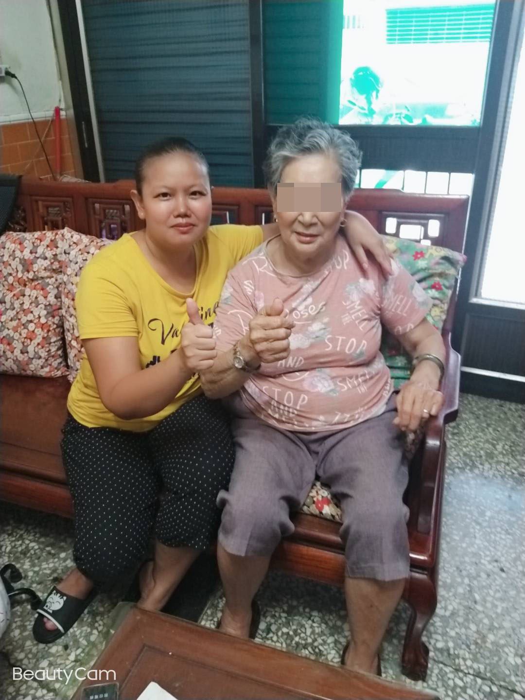 前鎮傅家外勞伊菈,表現盡責雇主非常滿意