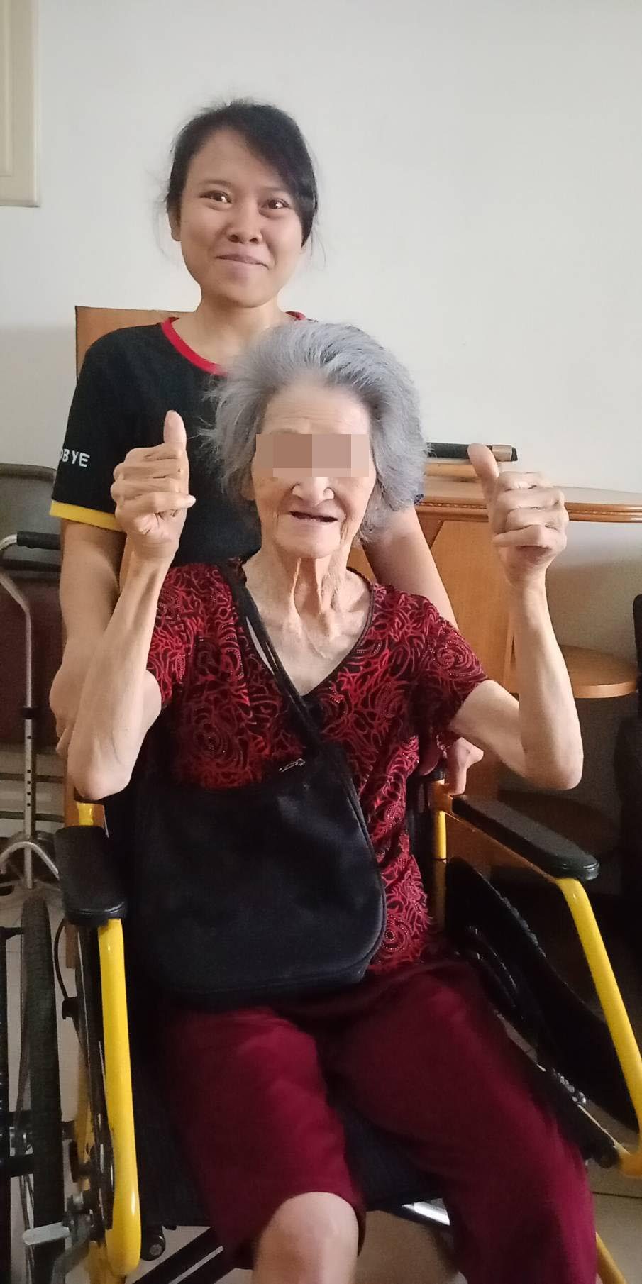 高雄鼓山區曾先生家外勞珠珠,已在台服務4年多表現良好,雇主十分滿意