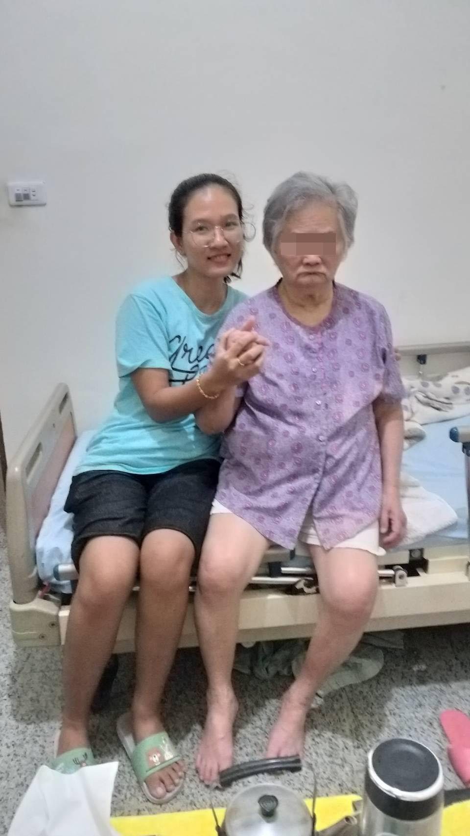屏東萬丹李先生家外勞西蒂,以服務2年多雇主滿意