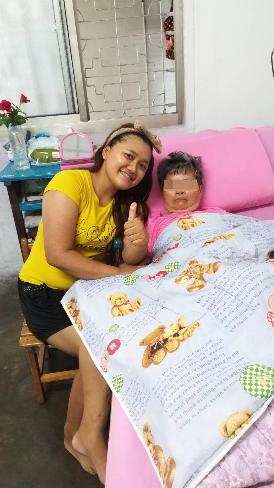屏東海豐林小姐家外勞仙狄卡,已服務一年多,雇主滿意