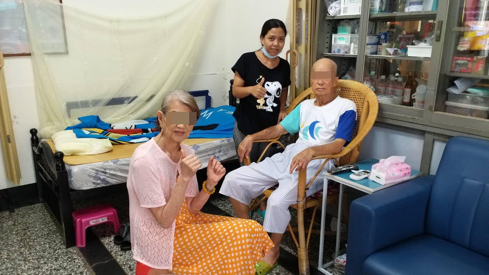 高雄三民區連先生家女傭蒂希,外勞已在台服務快兩年,雇主滿意